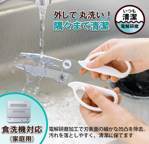Plus Kitchen Scissors, Disassembly, Paper Box Packaging 35-719 - YOYO JAPAN
