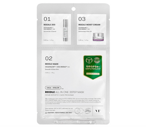 VT COSMETICS All-in-One 3-Step Mask, Skin Care, Korean Cosmetics (Reedle) - 5 pcs - YOYO JAPAN