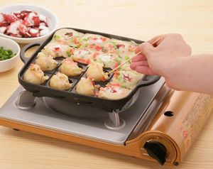Iwatani Fluorine-Coated Takoyaki Plate CB-P-TAF - YOYO JAPAN