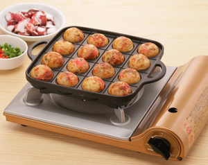 Iwatani Fluorine-Coated Takoyaki Plate CB-P-TAF - YOYO JAPAN
