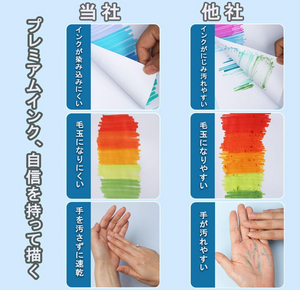 DELI 24 Colors Art Marker - YOYO JAPAN