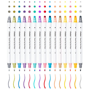 Ohuhu Dot Pens, 15 Colors Set, 0.5mm - YOYO JAPAN