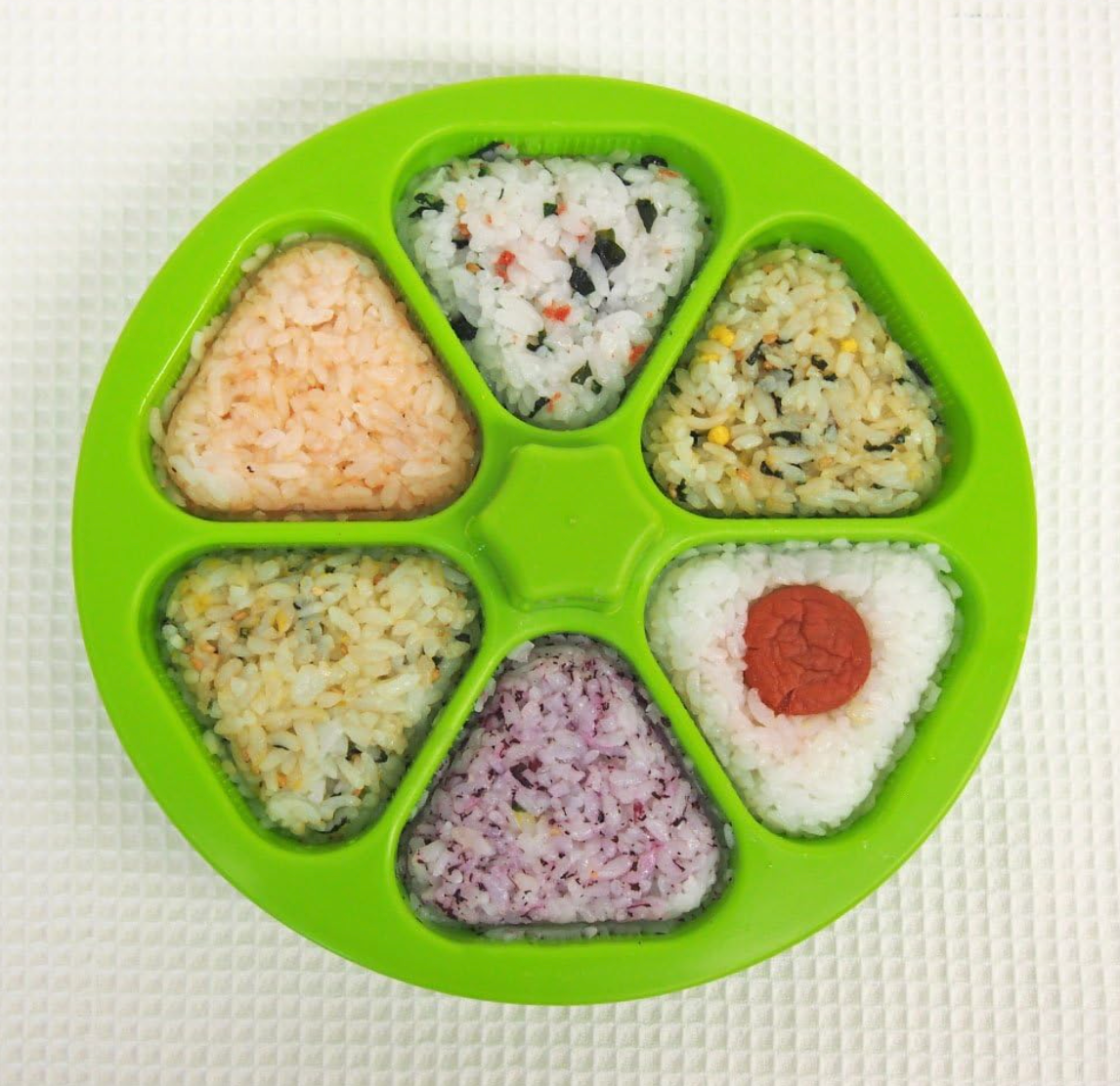Fujipacks Hanbai Onigiri Mold, Green - YOYO JAPAN