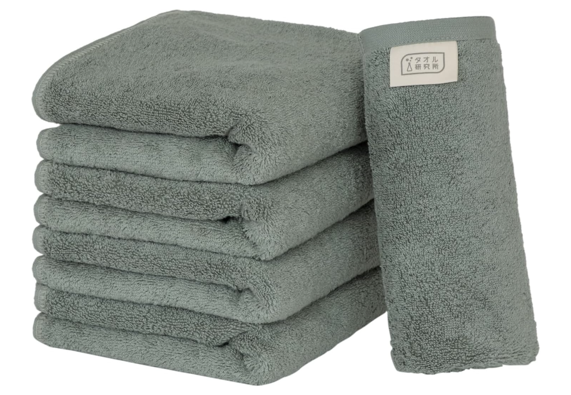 Kenkyujo Towels Volume Rich #003 Face Towel, Set of 5 - YOYO JAPAN