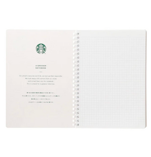 Holiday 2025 Starbucks Campus Ring Notebook Red - YOYO JAPAN