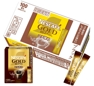 Nescafe Gold Blend Deep Dipstick Black 100P - YOYO JAPAN