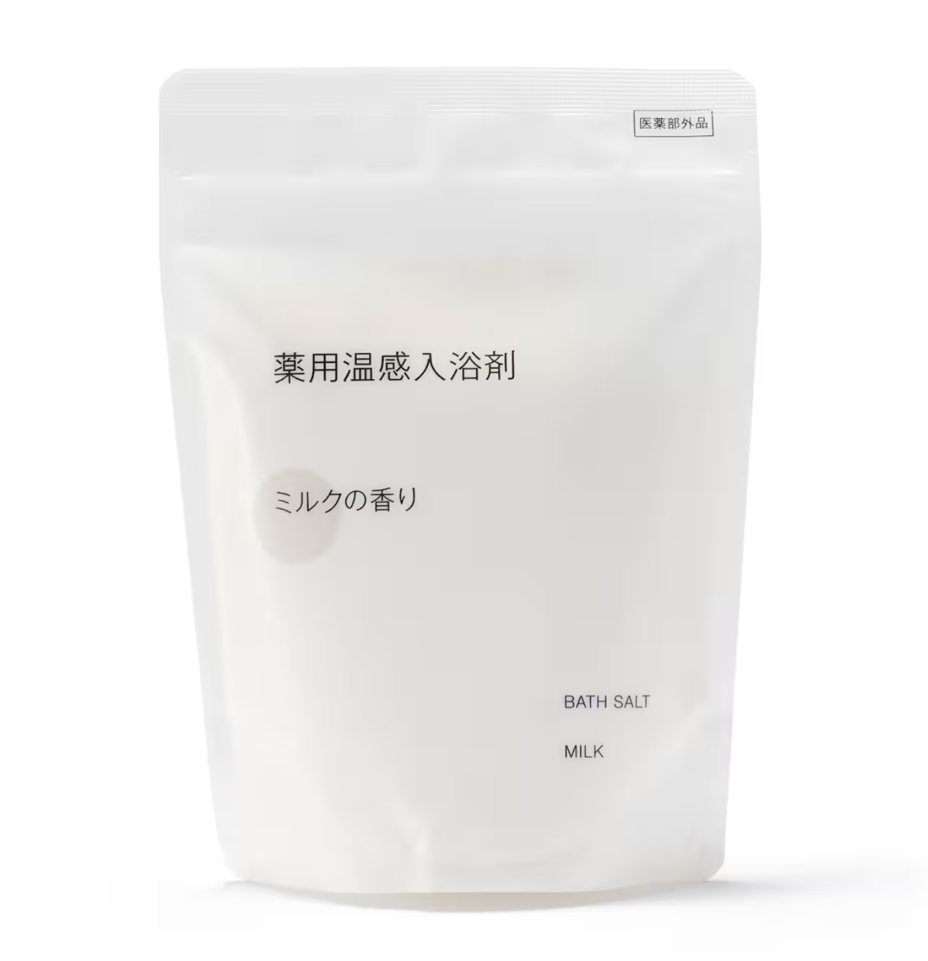 MUJI Medicinal Warming Bath Additive, Milk Scent (360g)