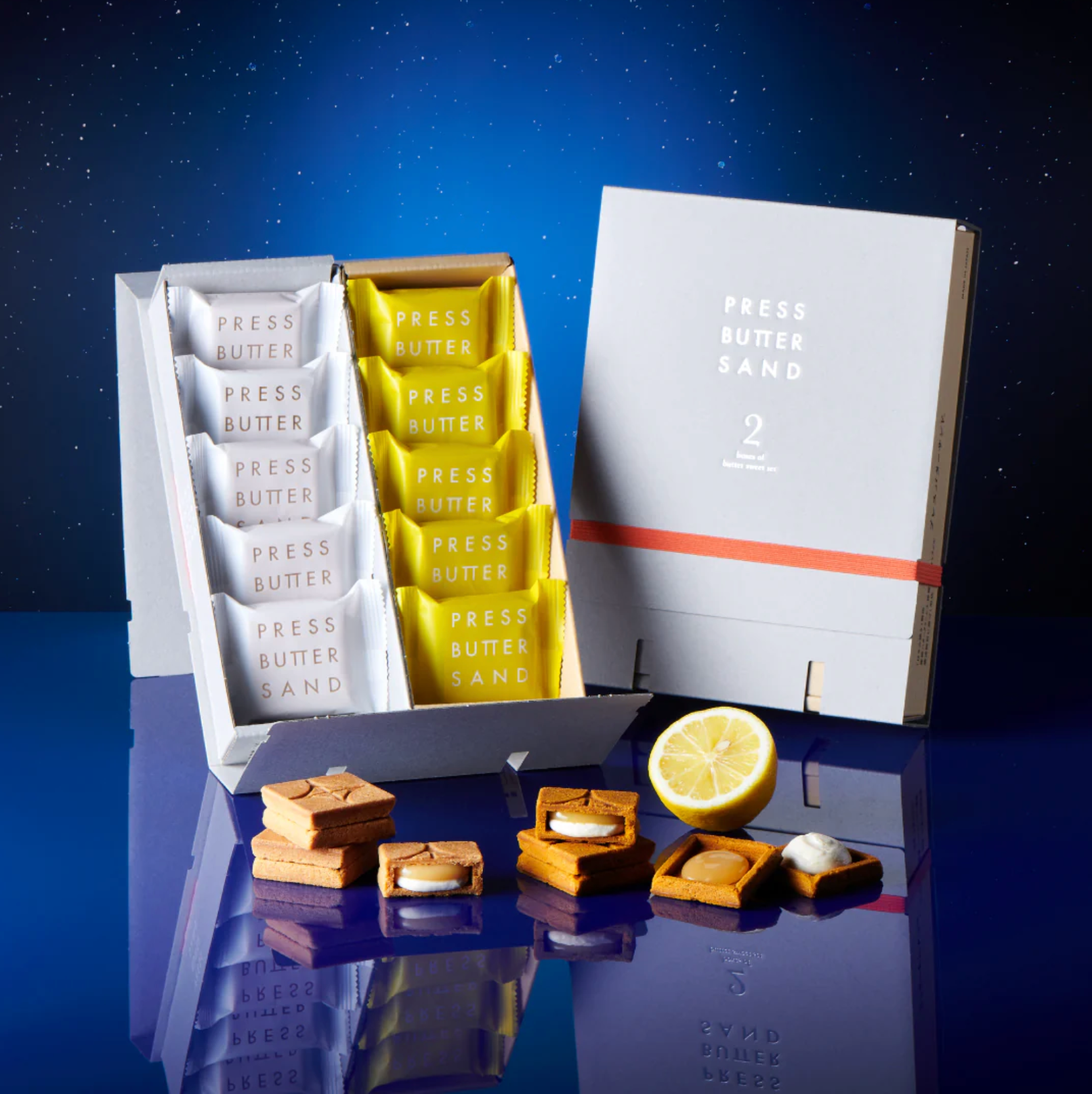 Butter Sandwich 2-Type Gift Set (Lemon) 10 pieces