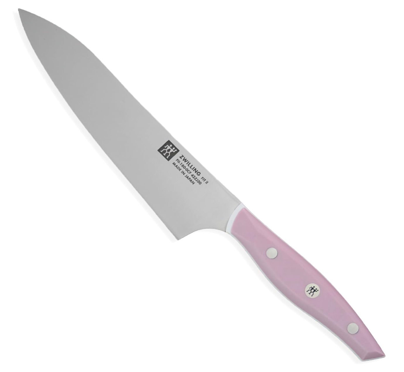 ZWILLING Fit II Chef's Knife, 18cm, Smoky Pink, ZWILLING Z1030-779-0
