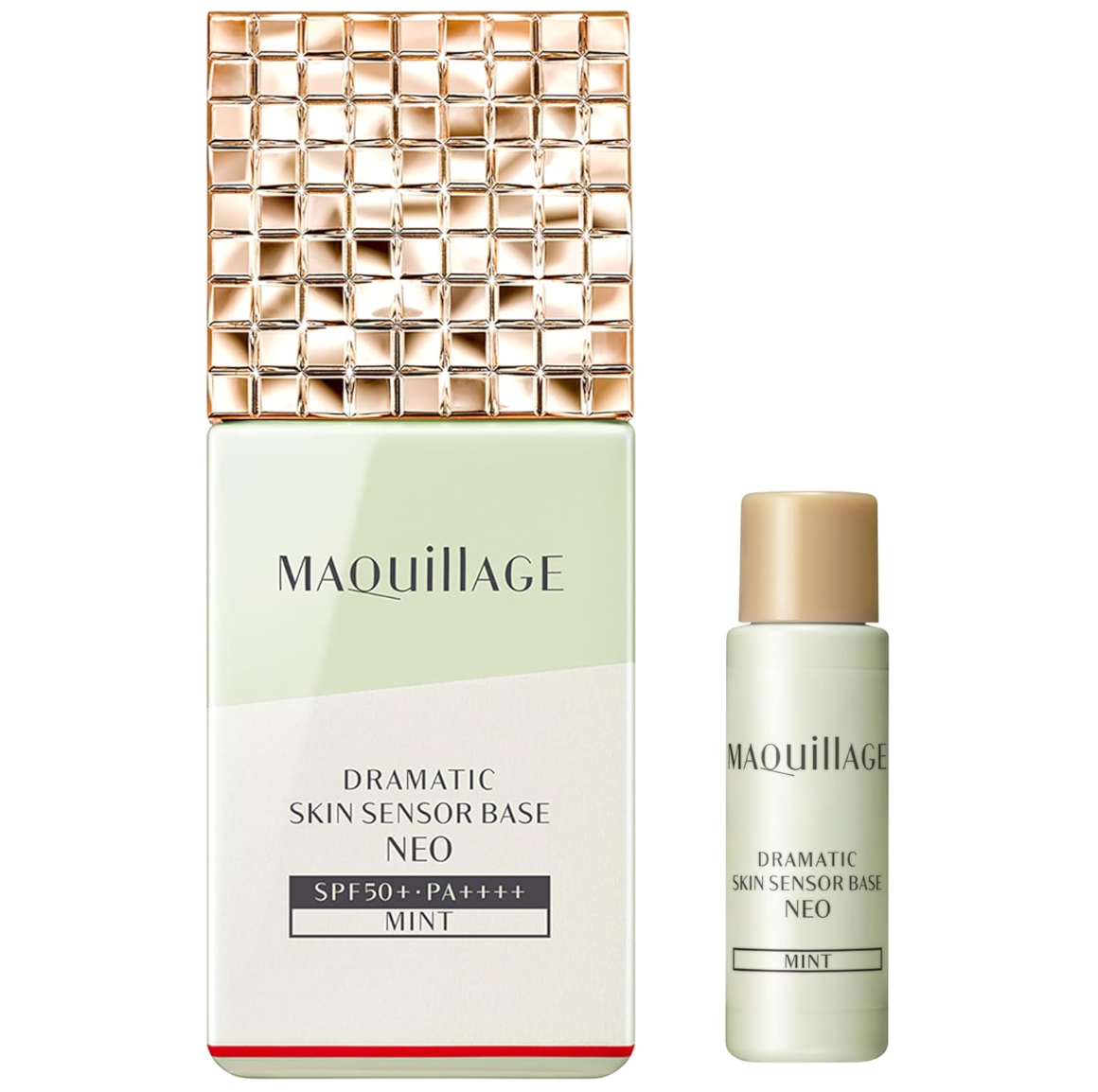 Set Shiseido Maquillage Dramatic Skin Sensor Base NEO Mint