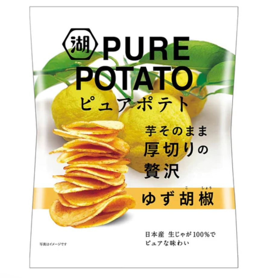 Koikeya Pure Potato: Yuzu Pepper