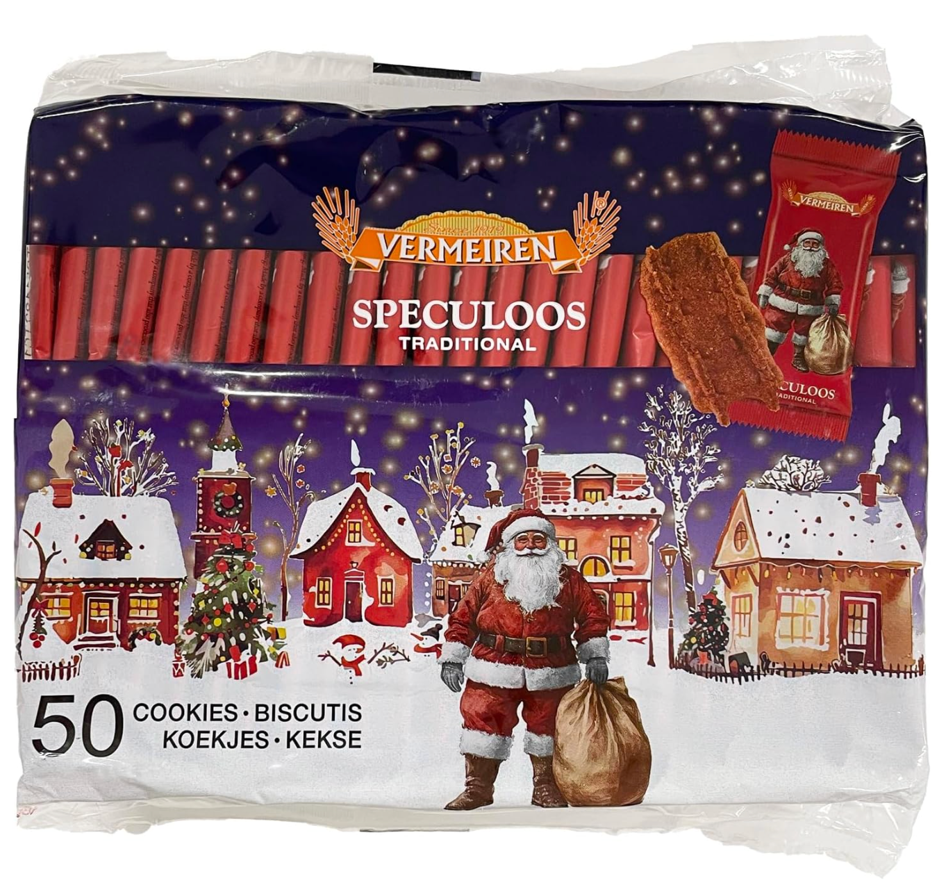 Belmeeren Caramel Biscuit Christmas 50P