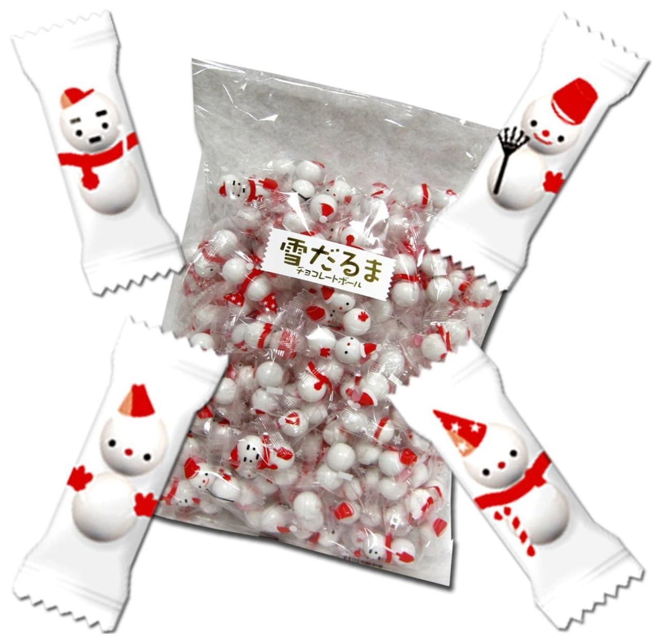 Commercial Snowman Chocolate Ball (500 g)