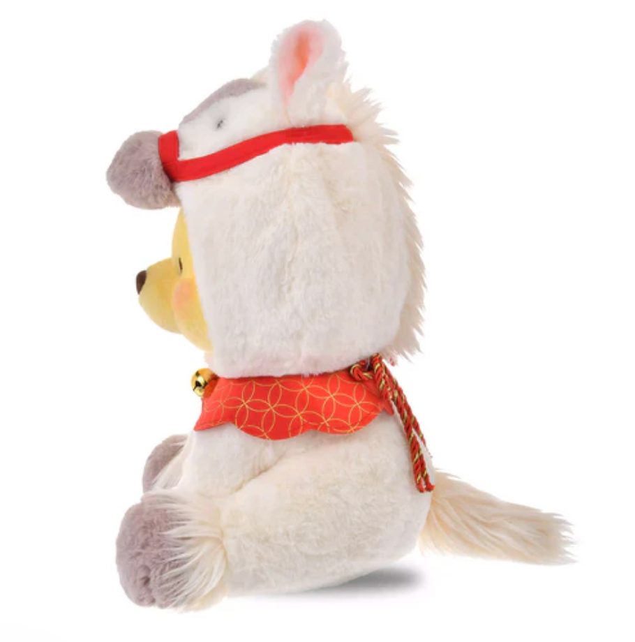 Disney Winnie the Pooh Plush Toy ETO Collection 2026 White M