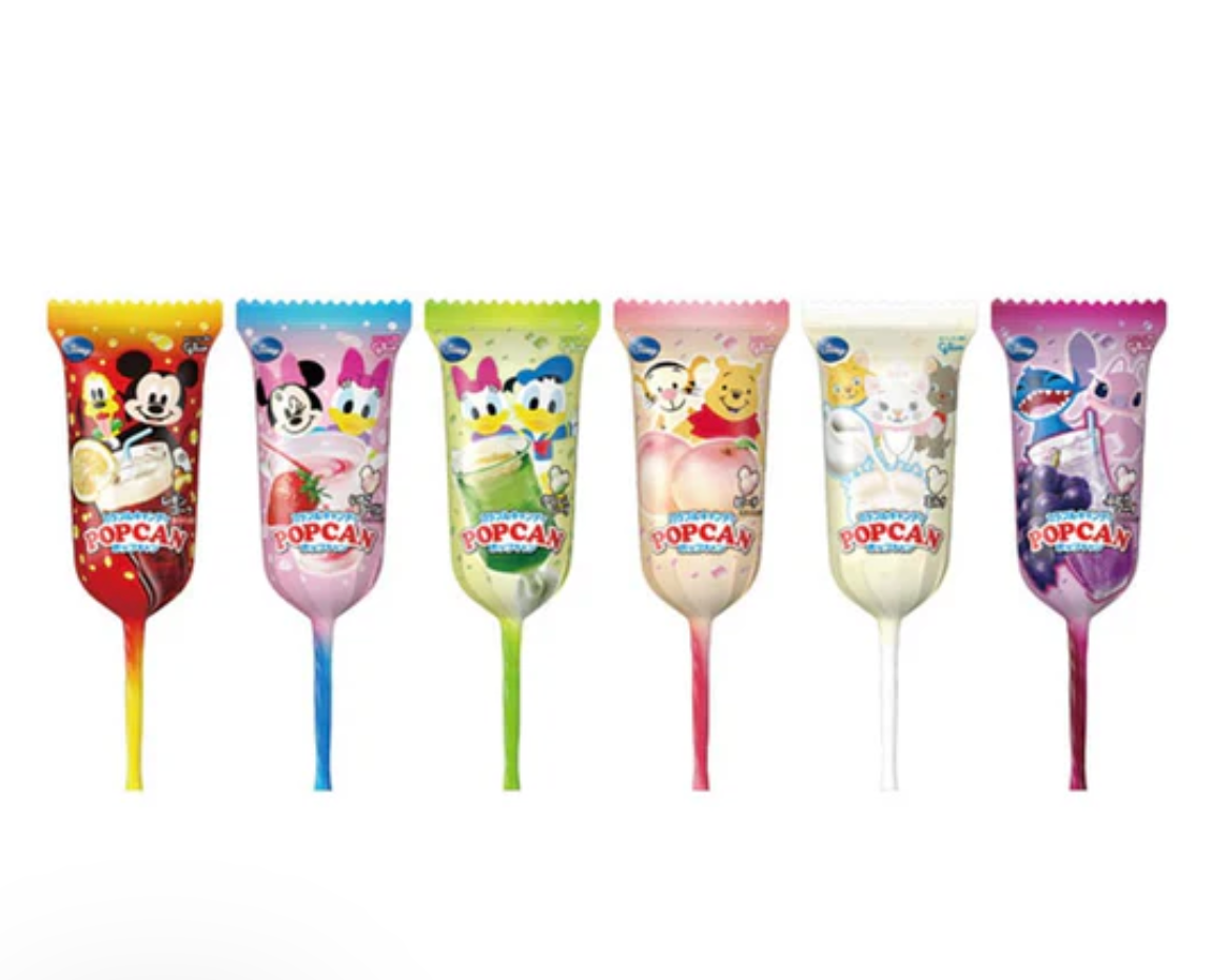 Disney Ezaki Glico Pop Can Drink Mix Candy Pack
