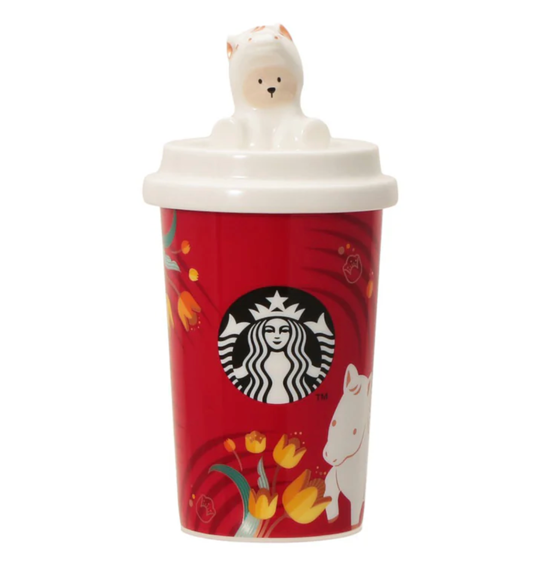Starbucks New Year 2025 Horse Zodiac Canister