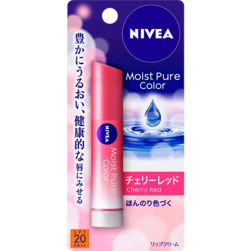 Nivea natural color lip Bright up cherry red - Skincare