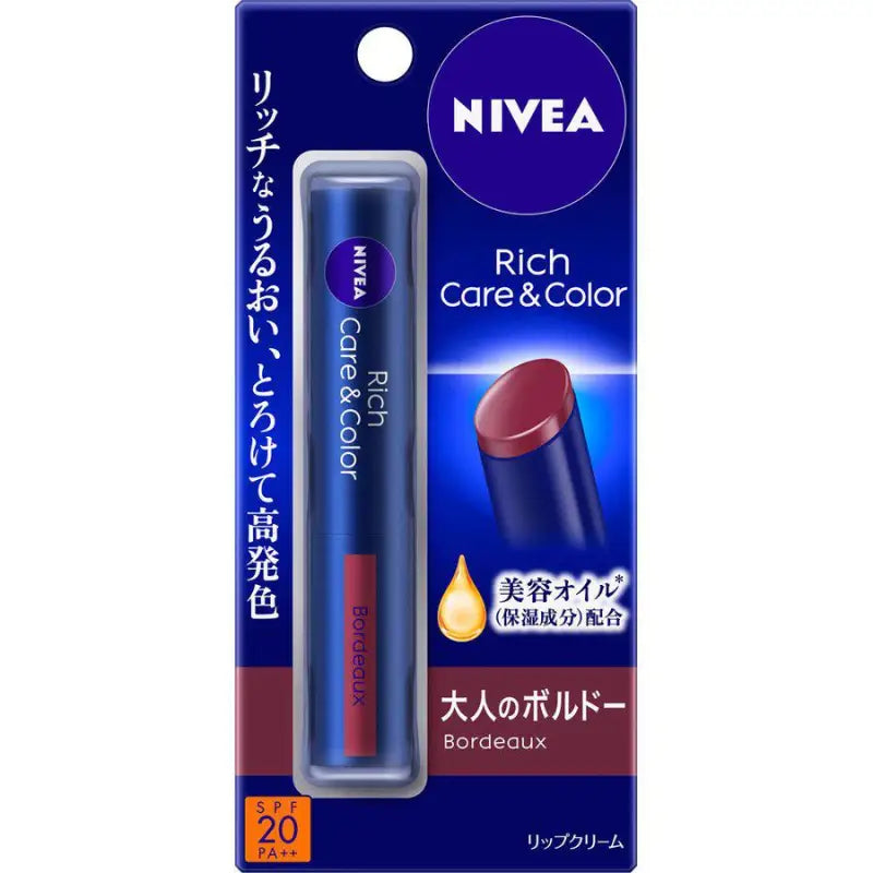 Nivea Rich Care & Color Lip - Bordeaux Skincare