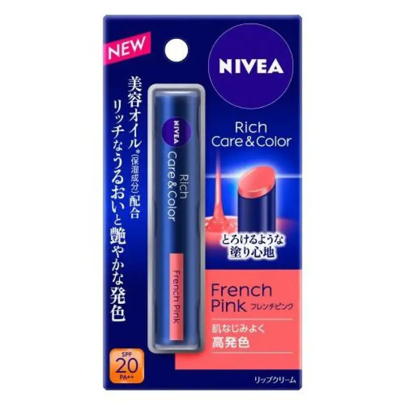Nivea Rich Care & Color Lip - French Pink Skincare