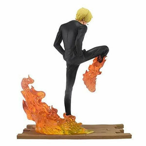 One Piece Log File Selection Fight Vol.2 Sanji Figure Bandai Anime - Toy