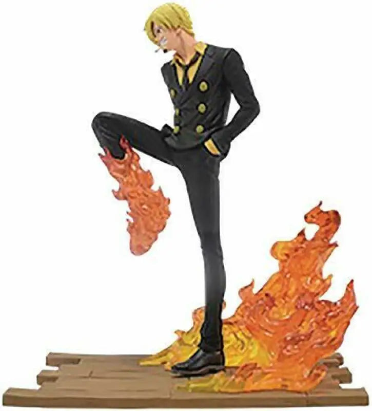 One Piece Log File Selection Fight Vol.2 Sanji Figure Bandai Anime - Toy