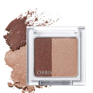 Orbis Twin Gradient Eye Color Cocoa Cinnamon ◎ Shadow 1 (X 1)
