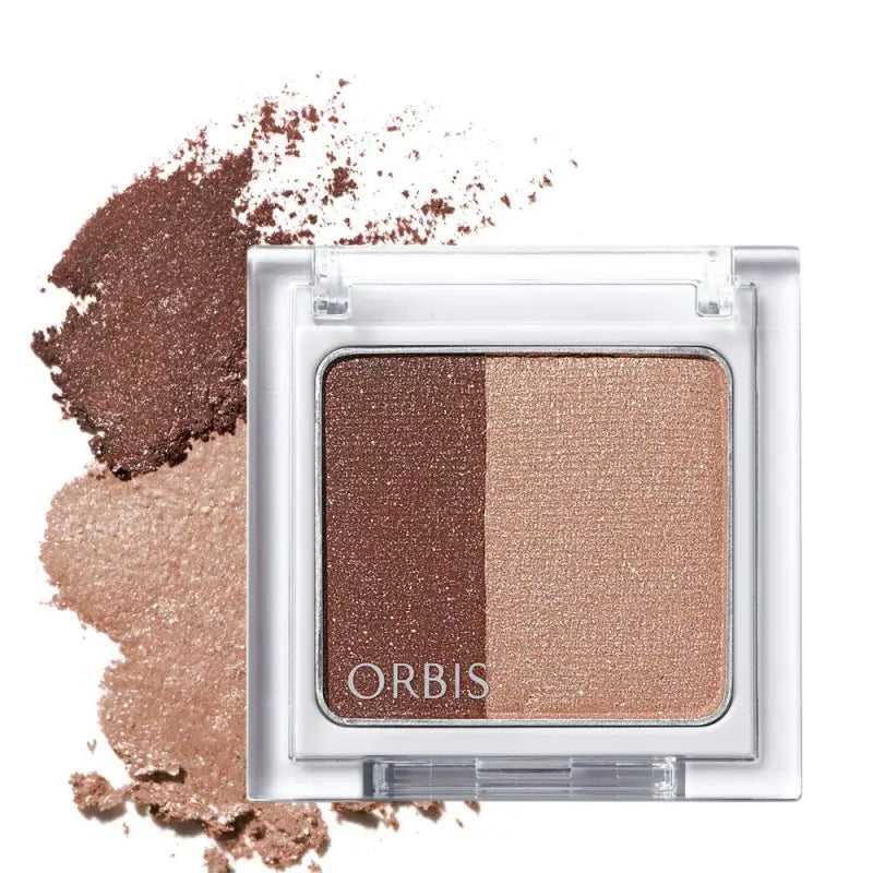Orbis Twin Gradient Eye Color Cocoa Cinnamon ◎ Shadow 1 (X 1)