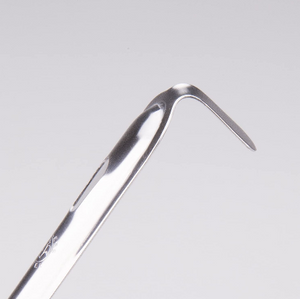 Stainless Steel Metal Soup Ladle Set in Three Sizes, perfect for kitchen use and noodle dishes