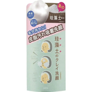 Pdc Diatomaceous Earth Clay Foam Face Wash 120g - Fluffy For Smooth Skin Skincare