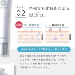 Perfect One Medicinal Whitening Concentrate Moisturizing 18g - Japanese Serum Skincare