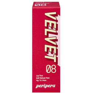Peripera Ink Velvet 08 Sellout Red 4g - Japanese Tint Lipstick Makeup Products