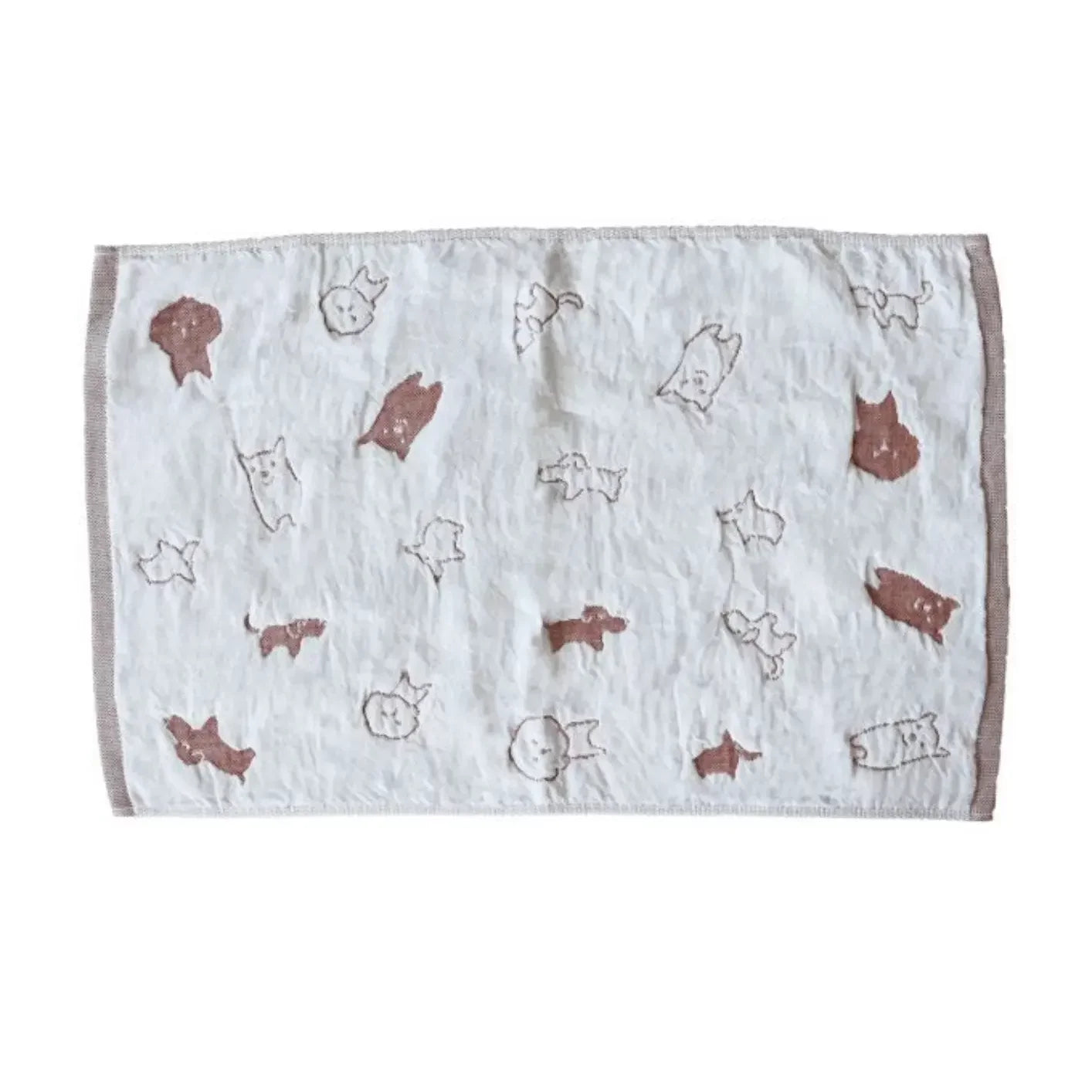 Jogan Pet Cool Mat Cooling Mat for Small Pets Brown 34 x 50 cm, cool-touch surface, ideal for warm weather