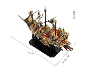 Piececool 3D Metal Puzzle: Carrack - TOYS & GAMES