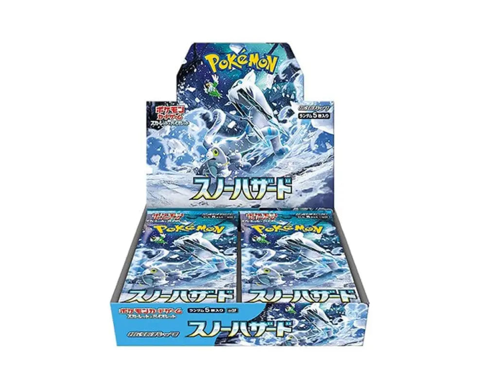 Pokemon Cards Expansion Box: Snow Hazard - ANIME & VIDEO GAMES
