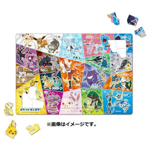 Pokemon Center Original Child Puzzle 80P Learn The Types Of - Stuffed Animals