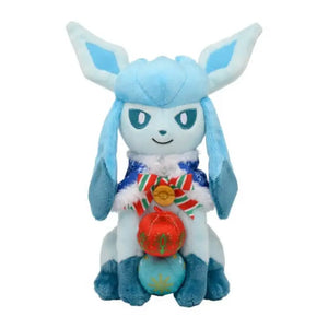 Pokemon Center Original Plush Glaceon Pokémon Christmas In The Sea - Stuffed Animals