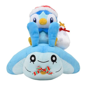 Pokemon Center Original Plush Pokémon Christmas In The Sea - Stuffed Animals