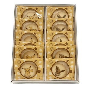 Pokemon Pikachu & Eevee Print Cookies