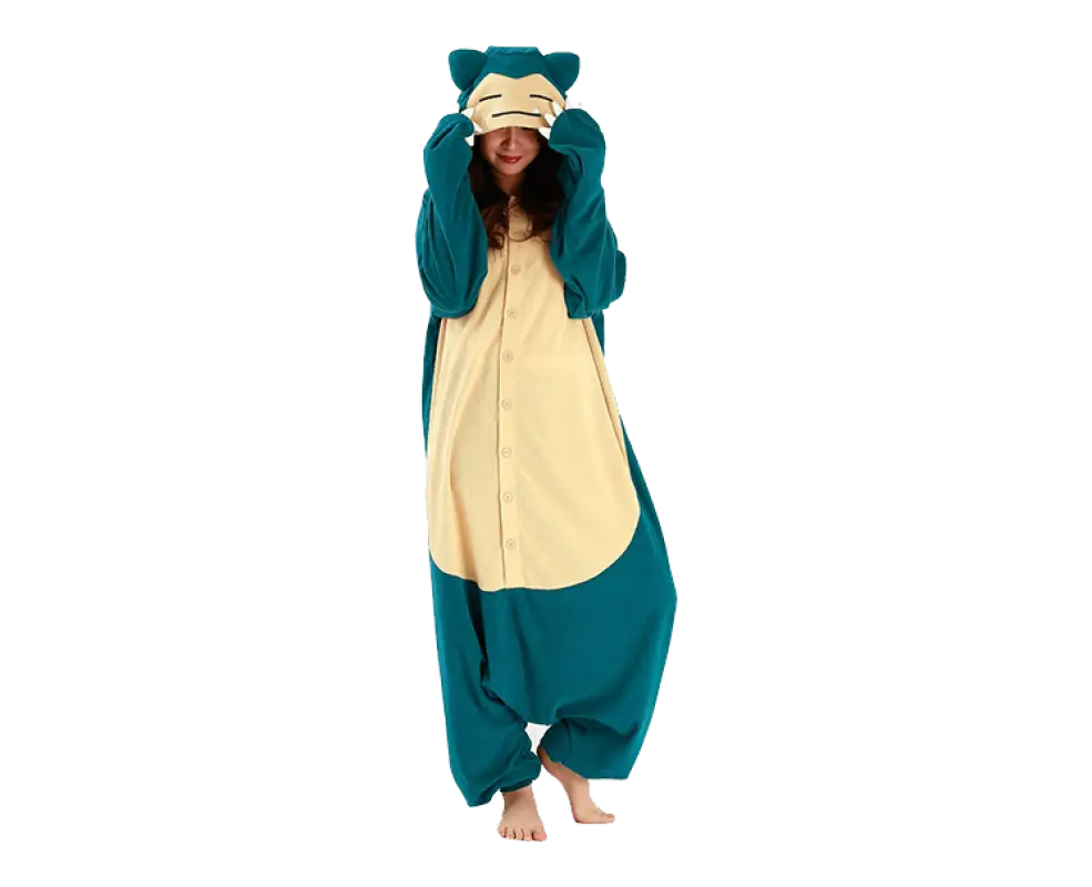 Pokemon Snorlax Kigurumi Costume - ANIME & VIDEO GAMES