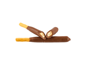Japanese Milk Chocolate & Fermented Butter Pocky Cookie Sticks in 10 Packs, rich buttery aroma, perfect for break-time snacks.