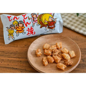 15-pack Yaokin Dondonyaki Japanese Puff Snack, savory-sweet sauce flavor designed for snack lovers