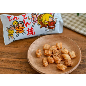 Yaokin Dondonyaki Japanese Puff Snack Sauce Flavor (Pack of 15), perfect for on-the-go or home snacking