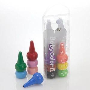 Rangs Japan Baby Color Crayons 12 Colors - YOYO JAPAN