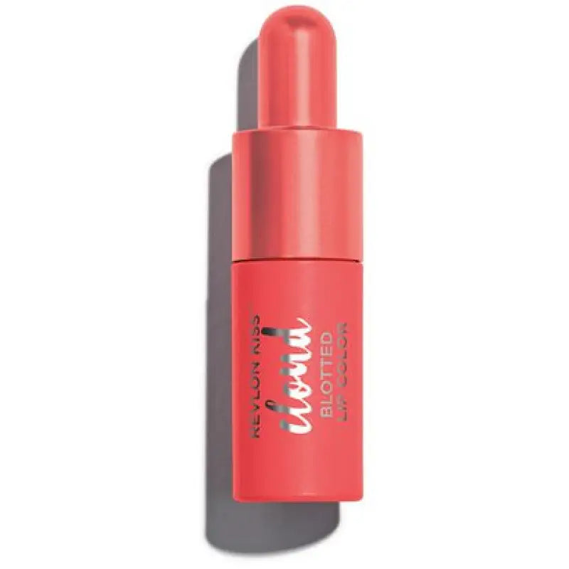 Revlon Kiss Cloud Blotted Lip Color 007 Fluffy Coral - Moisturizing Lipstick Brands Makeup