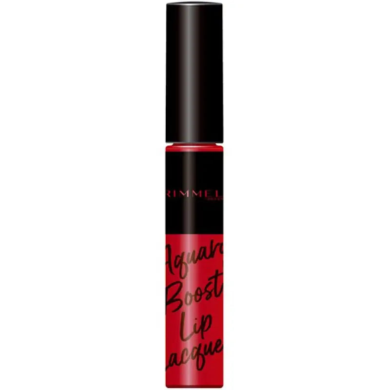 Rimmel Aqualy Boost Lip Lacquer 009 Cherry Red 6ml - Japanese Essence Lipstick Makeup