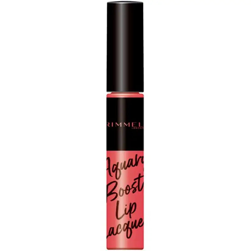 Rimmel Aqualy Boost Lip Lacquer 010 Petal Pink SPF25PA + UV 6ml - Lipstick Brands In Japan Makeup