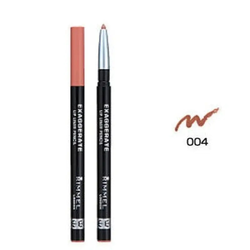 Rimmel Exa Gelate Lip Liner Pencil 004 Warm Red - Brands Japan Makeup