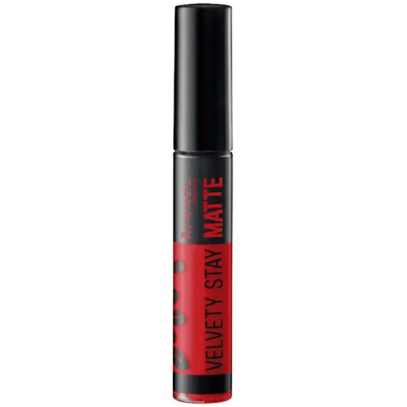 Rimmel Velveti Stay Matt 007 Red 6ml - Japanese Lipstick Brands Lips Makeup