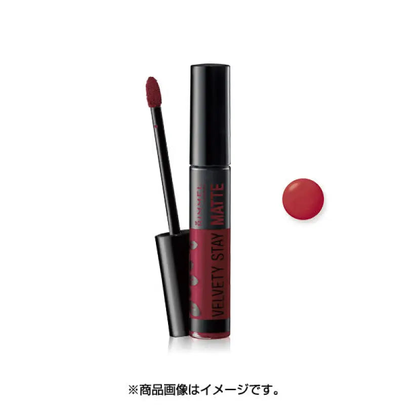 Rimmel Velvety Stay Mat 003 Soft Red 6ml - Lipstick Products Lips Makeup
