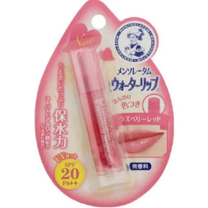 Rohto Mentholatum Water Lip Balm 4.5g Raspberry Red spf20 Pa + + - Skincare